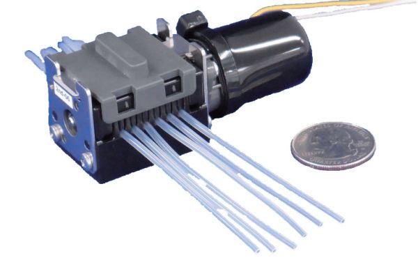 6-channel micro peristaltic pump 6-channel micro peristaltic pump