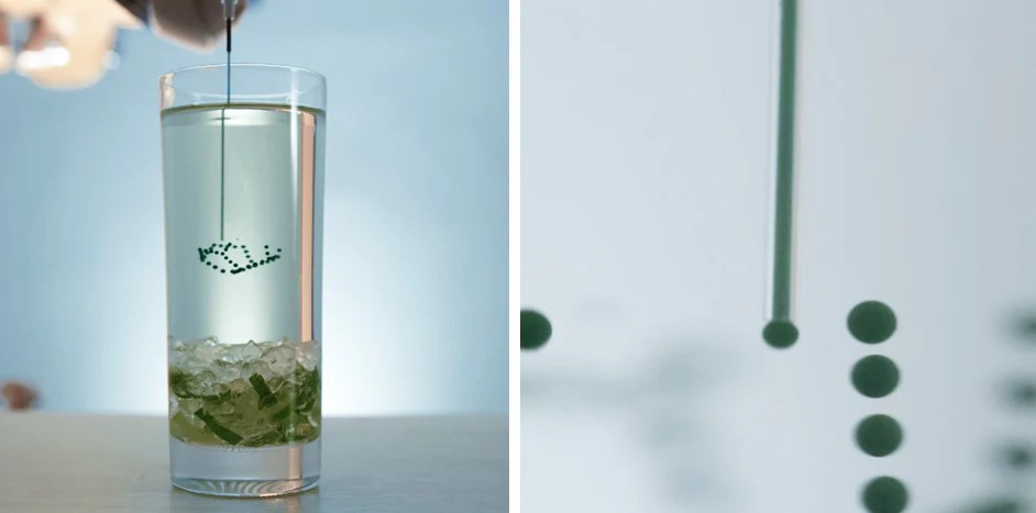 Print a Drink con microvalvole NV Esempio di stampa