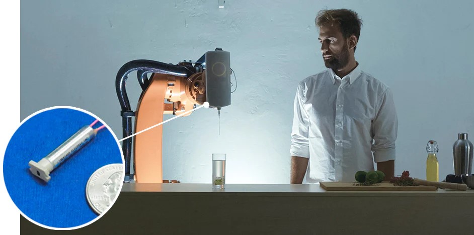 Print a Drink con le microvalvole NV