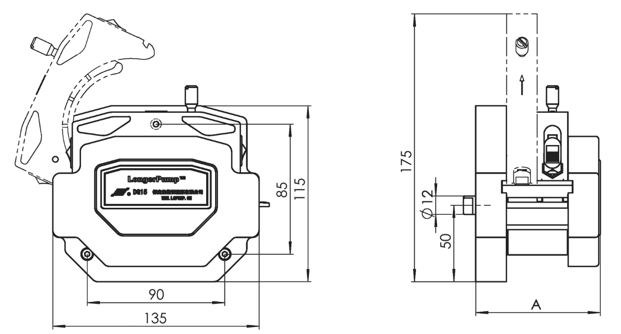 DG15-Series Dimensions